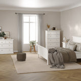 Wooden Chest Of 6 Drawers Tall - Paris