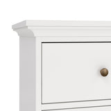 Wooden Chest Of 6 Drawers Tall - Paris