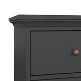 Wooden Chest Of 6 Drawers Tall - Paris