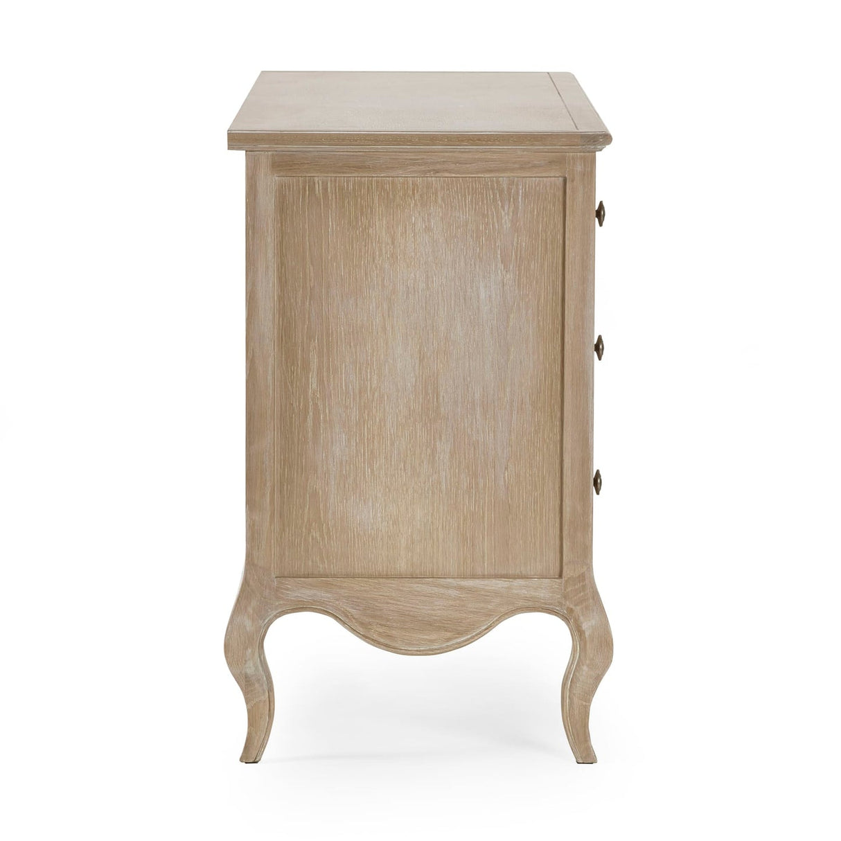 Wooden Chest Of 6 Drawers Wide - Camille