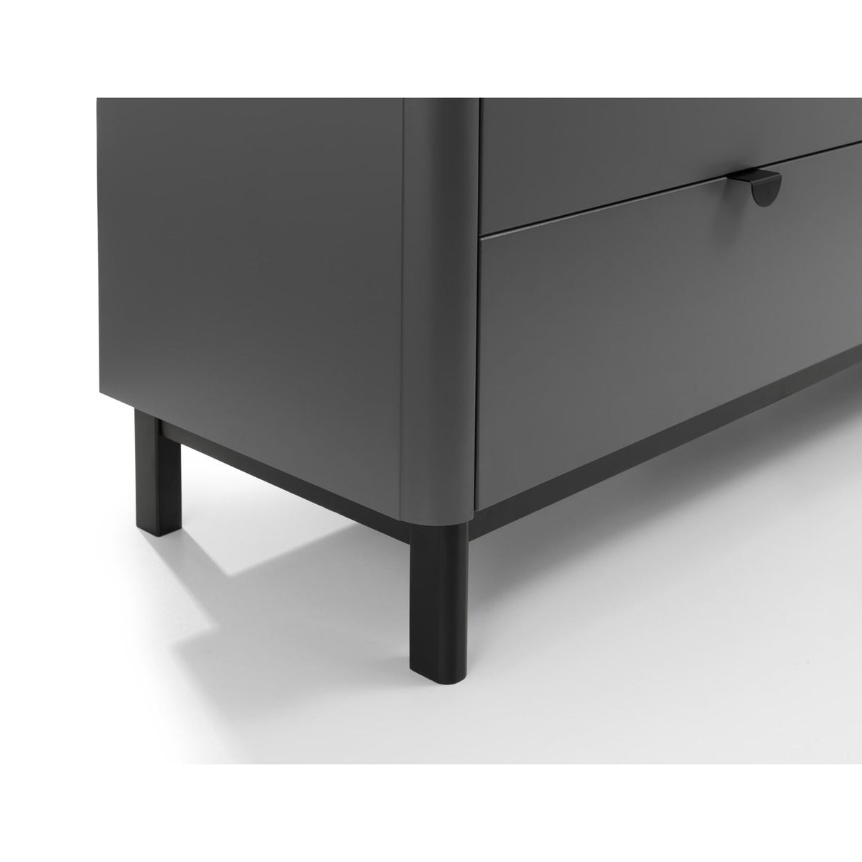 Wooden Chest Of 6 Drawers Wide - Chloe