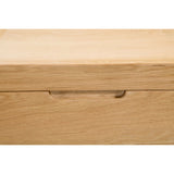 Wooden Chest Of 6 Drawers Wide - Curve