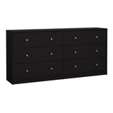 Wooden Chest Of 6 Drawers Wide - May