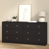 Wooden Chest Of 6 Drawers Wide - May
