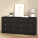 Wooden Chest Of 6 Drawers Wide - May