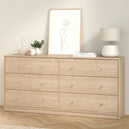 Wooden Chest Of 6 Drawers Wide - May