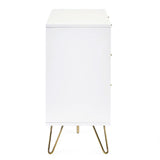 Wooden Chest Of 6 Drawers Wide - Murano