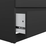 Wooden Chest Of 6 Drawers Wide - Naia