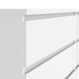 Wooden Chest Of 6 Drawers Wide - Naia