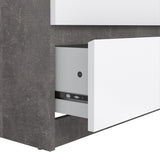 Wooden Chest Of 6 Drawers Wide - Naia