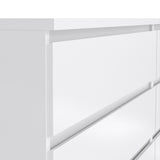 Wooden Chest Of 6 Drawers Wide - Naia