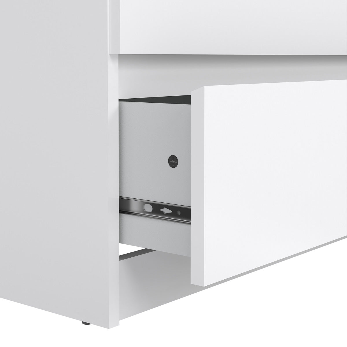 Wooden Chest Of 6 Drawers Wide - Naia