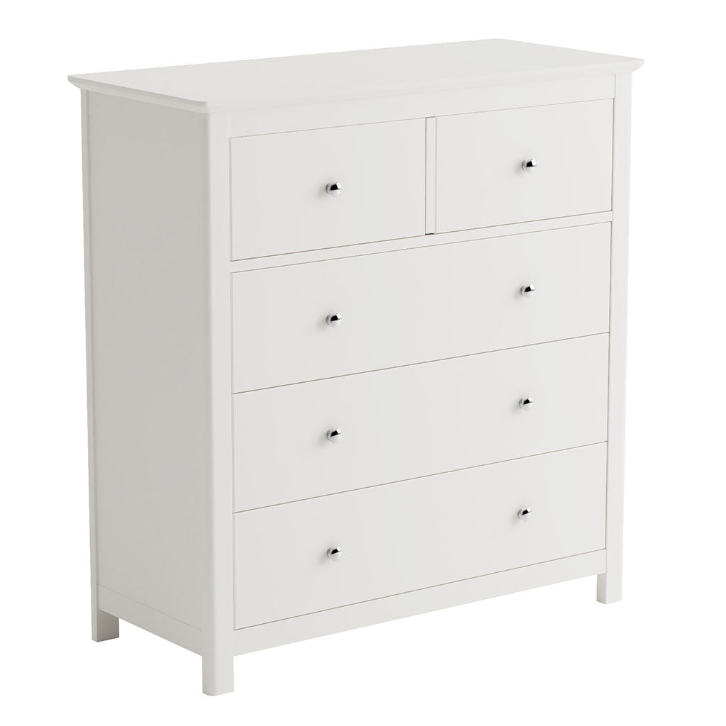 Wooden Chest Of 6 Drawers Wide - Nairn