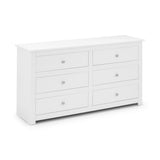 Wooden Chest Of 6 Drawers Wide - Radley