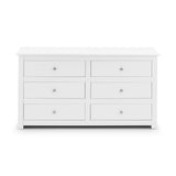 Wooden Chest Of 6 Drawers Wide - Radley