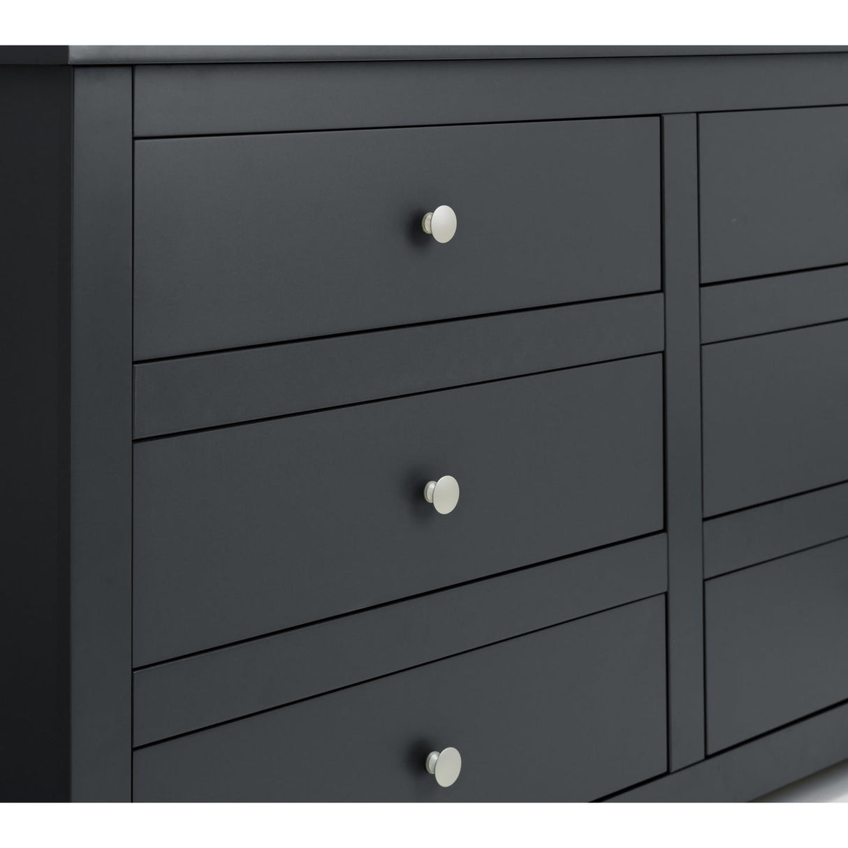 Wooden Chest Of 6 Drawers Wide - Radley