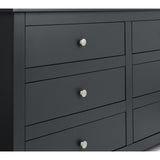 Wooden Chest Of 6 Drawers Wide - Radley