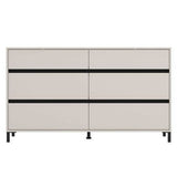 Wooden Chest Of 6 Drawers Wide - Zavala