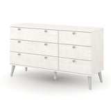 Wooden Chest Of 6 Drawers With Plastic Legs - Augusta