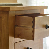 Wooden Chest Of 7 Drawers Narrow - Marlborough