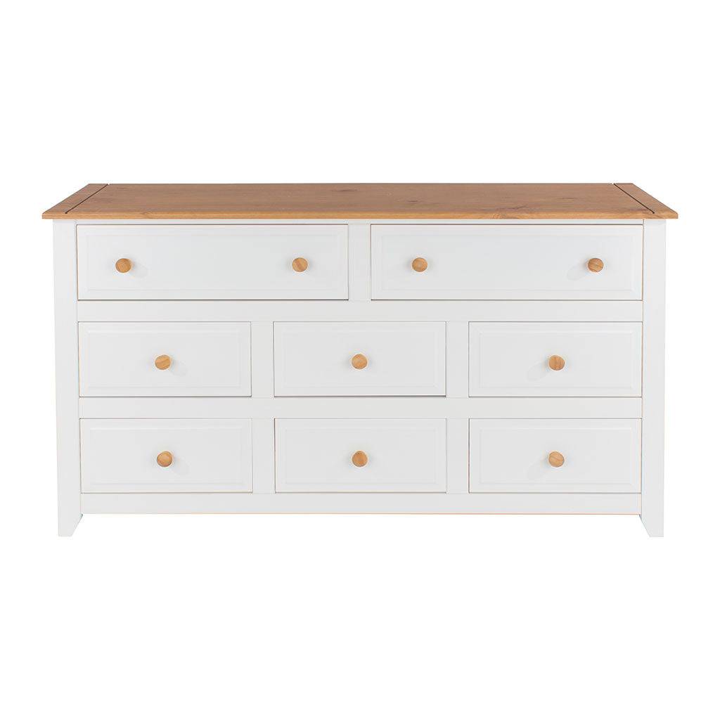 Wooden Chest Of 8 Drawers - Capri