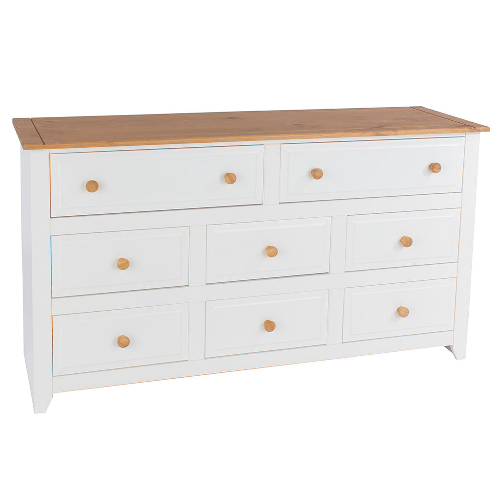 Wooden Chest Of 8 Drawers - Capri