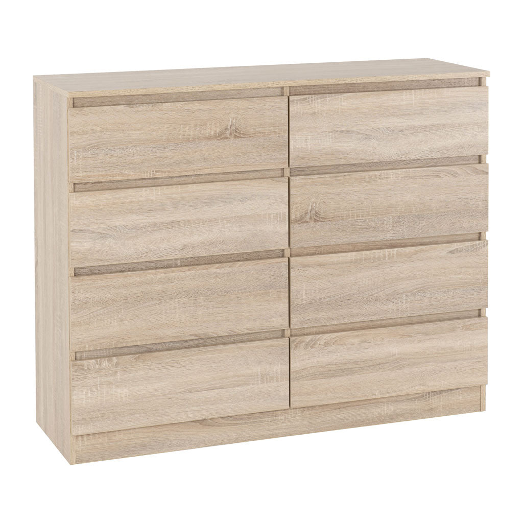 Wooden Chest Of 8 Drawers - Malvern