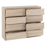 Wooden Chest Of 8 Drawers - Malvern