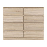 Wooden Chest Of 8 Drawers - Malvern