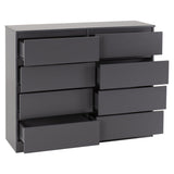 Wooden Chest Of 8 Drawers - Malvern