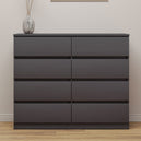 Wooden Chest Of 8 Drawers - Malvern