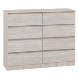 Wooden Chest Of 8 Drawers - Malvern