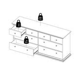 Wooden Chest Of 8 Drawers - Paris