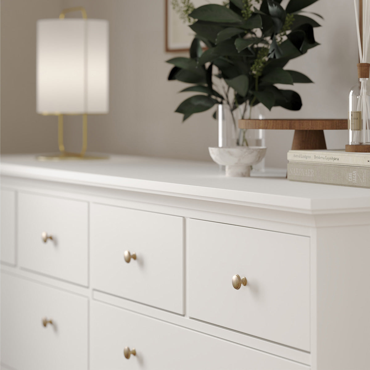 Wooden Chest Of 8 Drawers - Paris