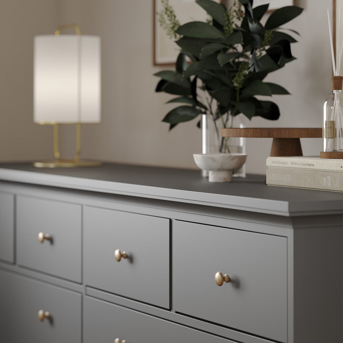 Wooden Chest Of 8 Drawers - Paris