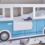 Wooden Children Bed - Campervan