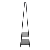 Wooden Clothes Rack With 2 Wooden Shelves - Seaford