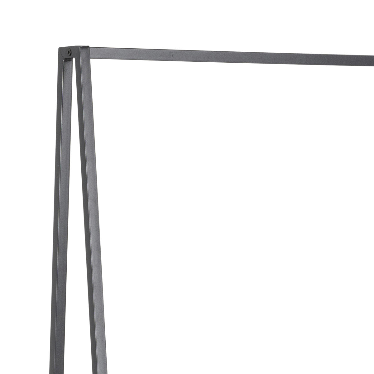 Wooden Clothes Rack With 2 Wooden Shelves - Seaford