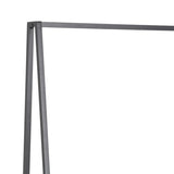Wooden Clothes Rack With 2 Wooden Shelves - Seaford