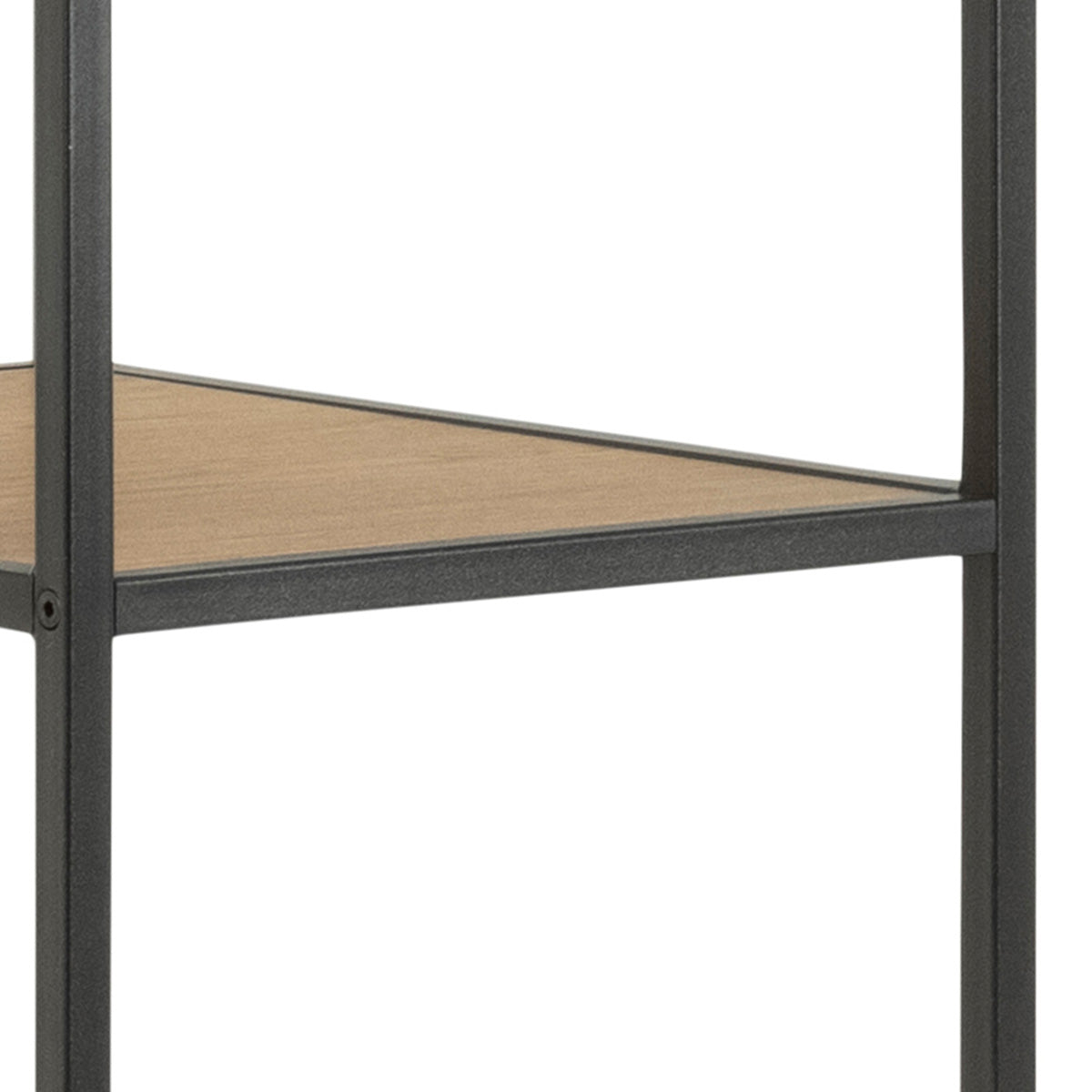 Wooden Clothes Rack With 5 Wooden Shelves - Seaford