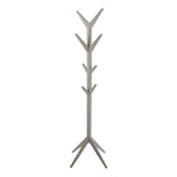 Wooden Coat Hanger With 8 Hooks - Ascot