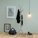 Wooden Coat Hanger With 8 Hooks - Ascot