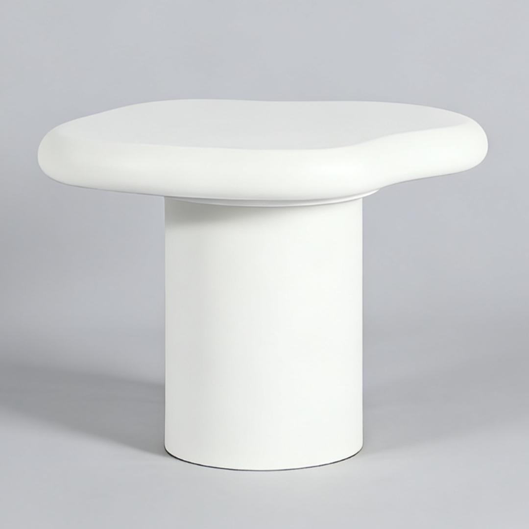 Wooden Coffee And End Table in Irregular Shape - Marcello