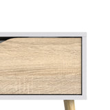 Wooden Coffee Table With 1 Drawer And 1 Shelf - Oslo