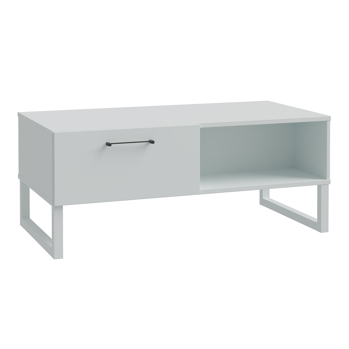 Wooden Coffee Table With 1 Drawer And 1 Shelf - Sali