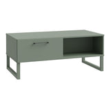 Wooden Coffee Table With 1 Drawer And 1 Shelf - Sali