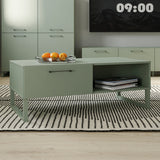 Wooden Coffee Table With 1 Drawer And 1 Shelf - Sali