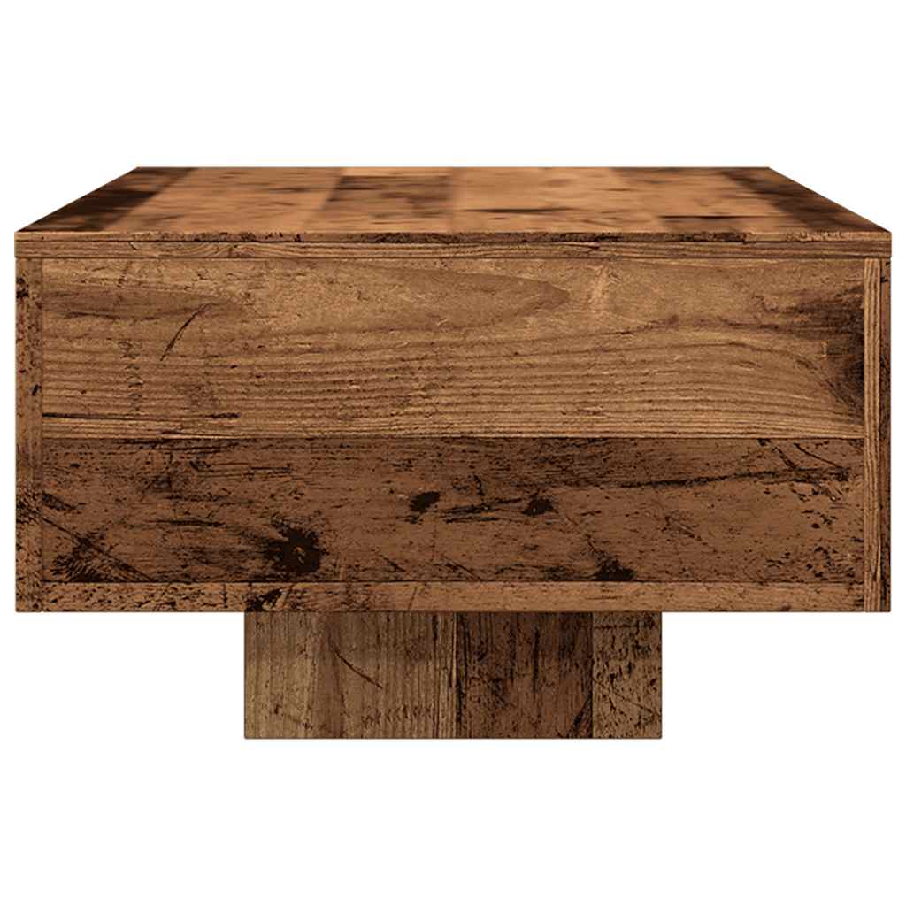 Wooden Coffee Table 100cm Wide Rectangular - Vantage Home