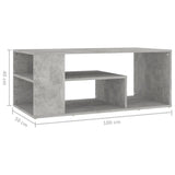 Wooden Coffee Table 100cm Wide - Vantage Home