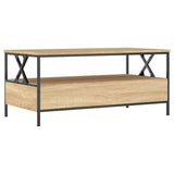 Wooden Coffee Table 100cm Wide With 2 Drawers - Vantage Home